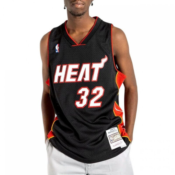 Pánske tričko Mitchell Ness NBA Swingman Miami Heat Shaquille O`Neal SMJYAC18017-MHEBLCK05SON