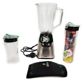 ETA ActivMix Premium 2103 90000 strieborno-čierna / stolný mixér / 350 W / 1 l sklo + 0.6 l + 0.4 l / neoprénový obal (ETA210390000)