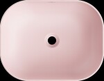 MEXEN - Rosa keramické umývadlo na dosku 50 x 40 cm ružové mat 21095044