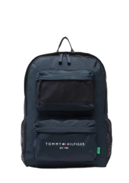 Tommy Hilfiger Established Backpack Plus Jr AU0AU01492 modrý 18l