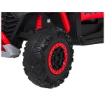 Mamido Elektrické autíčko RACING Road 2000 4x120W 24V červené