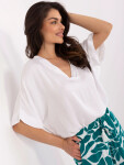 Blúzka TW BZ BI 3228.75 biela XL