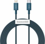 Baseus CATLYS-C03 Kábel USB-C (M) - Lightning (M) 2 m modrá / 20W (CATLYS-C03)