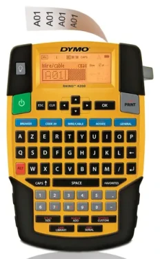 Dymo RHINO 4200 AZERTY / Tlačiareň samolepiacich štítkov / šírka pásky 6-19 mm / Li ION batéria (S0955960)