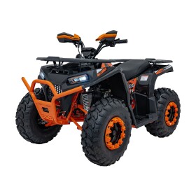 Mamido Detská benzínová štvorkolka RamiGO PRO RIDER 200CC oranžová