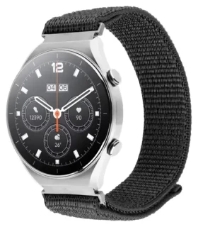 FIXED Nylonový remienok Sporty Strap 18mm tmavo šedý / Remienok / Nylon / Quick Release / 16-21 cm (FIXNST2-18MM-GR)