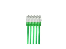 Shiverpeaks Cat6 S/FTP zelená / Patch kábel / 0,25 m / LSZH / RJ-45 (BS75711-H0.25G-SET5)