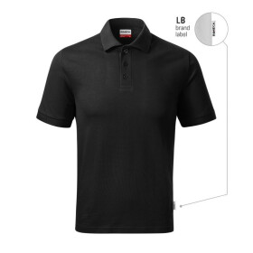 Pánske tričko Resist Heavy Polo (Black 01 (značka)) M
