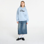 Mikina DIME Cursive Hoodie UNISEX Blue Fog XL