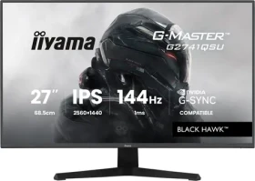 27" IIYAMA G-Master G2741QSU-B1 čierna / LED / IPS / 2560 x 1440 / 16:9 / 1 ms / 1500:1 / 350cd-m2 / VESA (G2741QSU-B1)