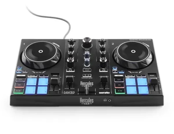 Hercules DJControl Inpulse 200 MK3 / Mixážny pult / 2 decky / Stems / USB-C / Serato DJ Lite, DJUCED (4781119)