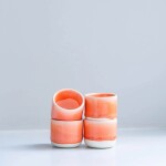 Studio Arhoj Porcelánový hrnek Vermillion 50 ml