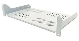 Xtendlan šedá / Polica / 280 mm / univerzál / 2U / 45 kg nosnosť (CPOLIC2U28-G)