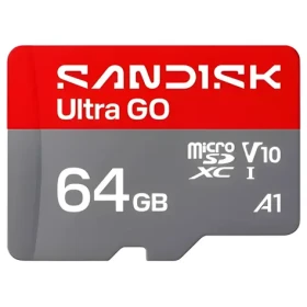 SanDisk Ultra GO microSDXC 64 GB / Pamäťová karta / UHS-I / Class 10 / A1 / čítanie: až 140 MB/s (SDSQUGN-064G-GN6MN)