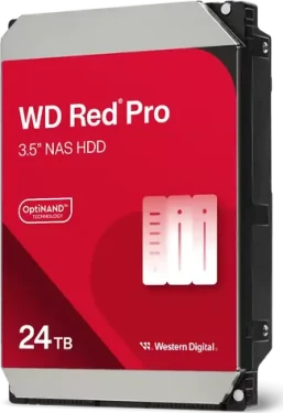 WD Red Pro WD241KFGX 24TB / HDD / 3.5" SATA III / 7 200 rpm / 512MB cache / 5y / pre NAS