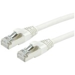 Roline 21.15.0854 RJ45 sieťové káble, prepojovacie káble CAT 6a (surový kábel CAT 7) S/FTP 0.50 m sivá dvojžilový tienený, bez halogénov, samozhášavý 1 ks; 21.15.0854