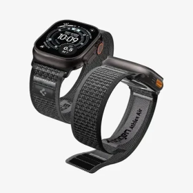 Spigen Athlex Air 2 Active Band remienok pre Apple Watch 49mm/46mm/45mm/44mm čierno-šedá (AMP11113)