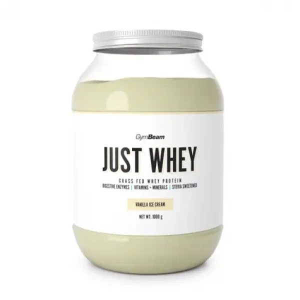 Just Whey Grass-Fed Proteín - GymBeam (vanilková zmrzlina, 1000 g) (28324-2-vanilla-ice-cream)