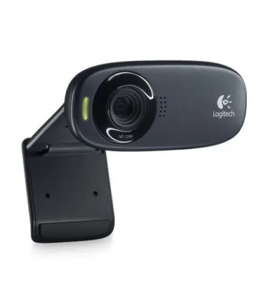 Logitech HD Webcam C310 čierna / Webkamera / 1280x720 / 720p / 30 fps / 5 Mpx / Mikrofón / USB (960-000585)