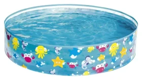 Bestway Fill-n-Fun / Nafukovací bazén / priemer 122 cm / výška 25 cm / 219 l (55028)