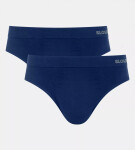 Pánske nohavičky GO Smooth Brief 2P - UNKNOWN - tmavomodré 6722 - SLOGGI UNKNOWN M