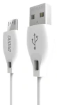 Dudao L4M / Dátový kábel USB-A - microUSB / 2,4 A / 1 m / biela
