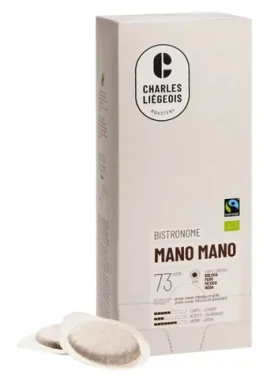 Charles Liégeois Mano Mano 25 ks / ESE podo / zmes Arabica Robusta (MANOT)
