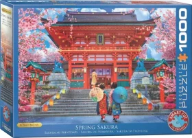 EUROGRAPHICS Puzzle Jarná sakura