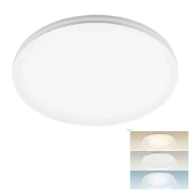 Solight WO830 LED osvetlenie Corato s nastaviteľnou wattážou a CCT / IP54 / 16-24-32W / max. 3200lm / 3CCT / 38cm (8592718047573)