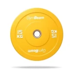 Gumový kotúč Bumper 51 mm - GymBeam (žltá) (105655-3-15kg)