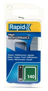 Rapid Sponky typ 140/12mm / Spony do sponkovačky / Pozinkované / Úzky chrbát / Blister (40109516)