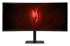 34" Acer Nitro XV345CURX čierna / Monitor / VA / wQHD 3440x1440 / 240Hz / 1ms / FreeSync Premium (UM.CX5EE.X01)