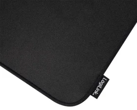 LogiLink Herná podložka pod myš L čierna / Podložka pod myš / 320 x 270 mm / protišmyková, prešité okraje (ID0196)