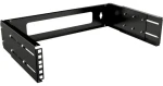 Lanview 19" otvorený nástenný rám 2U čierny / Otvorený rám / nastaviteľná hĺbka 150-350 mm (RAR200BL)