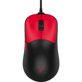 YENKEE YMS 3300RD APEX USB čierno-červená / herná optická myš / 16000 DPI / 6 tlačidiel / USB / 1.5 m (8590669370368)