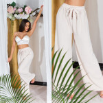 Sexy Koucla Musthave Highwaist Cloth Pants navy Einheitsgroesse