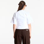 Tričko Calvin Klein Jeans Ss Logo Neck Detail Interlock Top Bright White L