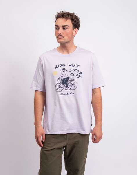 Fjällräven Hoja Iväg T-shirt M 452 Lavender Mist XL