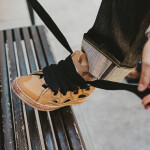 Tenisky Lanvin Curb Sneakers Camel/ Amber EUR 43