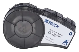 BRADY Samolaminujúce vinylové štítky pre M210, M211 / Štítky do tlačiarne / Vinylové / Biele / 121 ks (M21-18-427)