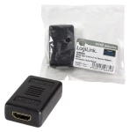 LogiLink HDMI spojka čierna / Spojka / HDMI - HDMI / HDMI 1.3b (AH0006)