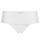 Dámske čipkované nohavičky PLAYTEX FLOWER ELEGANCE RCS MIDI BRIEF - PLAYTEX - biele XXL