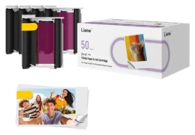 Liene CU002-65004 samolepiaci fotopapier 2x3" / Fotopapier / samolepiaci / 50 listov + 5 kaziet / pre Pearl N200 Pro (CU002-65004)