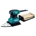 Makita BO4565K / Vibračná brúska / 200W / 112x190mm / Oscilácia 1.5mm /14.000 zdvihov-min / 28.000 úderov-min (BO4565K)