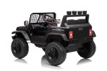 Mamido Mamido Elektrické autíčko Speed Offroad čierne | 4x45W | EVA kolesá | 12V 7Ah | EKO koža
