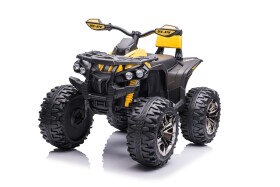 Mamido Mamido Detská elektrická štvorkolka ATV Power 12V 14Ah 4x4 žltá