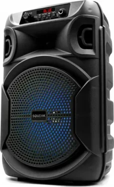 SQUEAK PulseTower čierna / Bluetooth reproduktor (SQ1006)