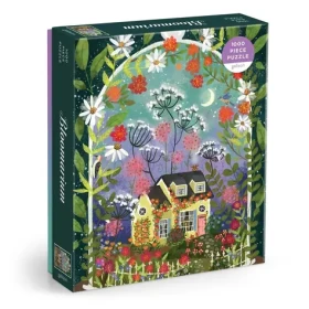 Galison Puzzle Kvitnúca záhrada Joy Laforme