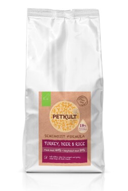 Petkult Dog Mini Adult Semimoist Turkey