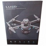 LeanToys Dron LU60 Podwójna Kamera HD Światła LED Aplikacja Čierny